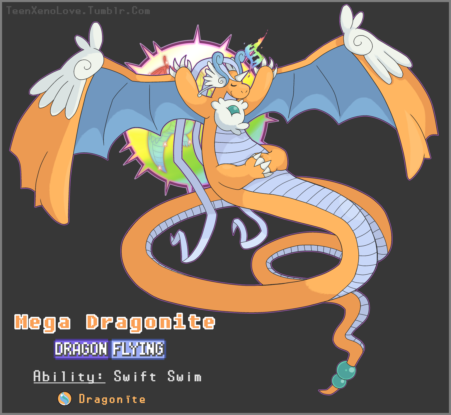 It's a Long Nite- Fake Mega Dragonite