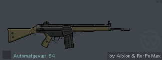 Automatgevaer 64A Assault rifle by Albioon on DeviantArt