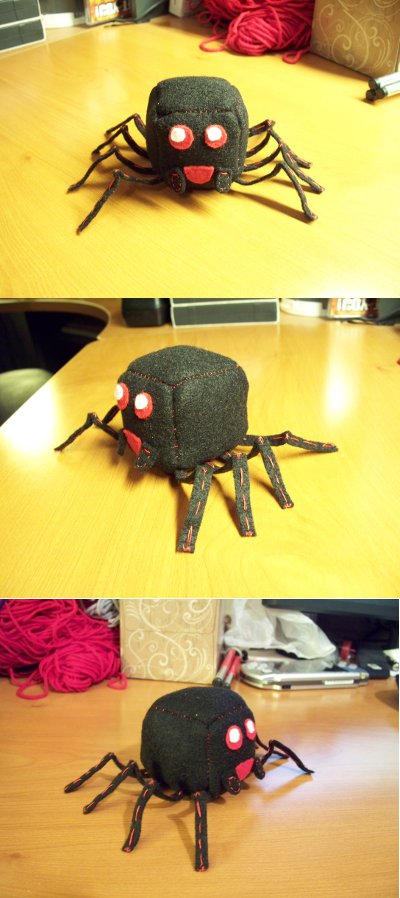 Spider Cube Plushie by JeffSproul on DeviantArt