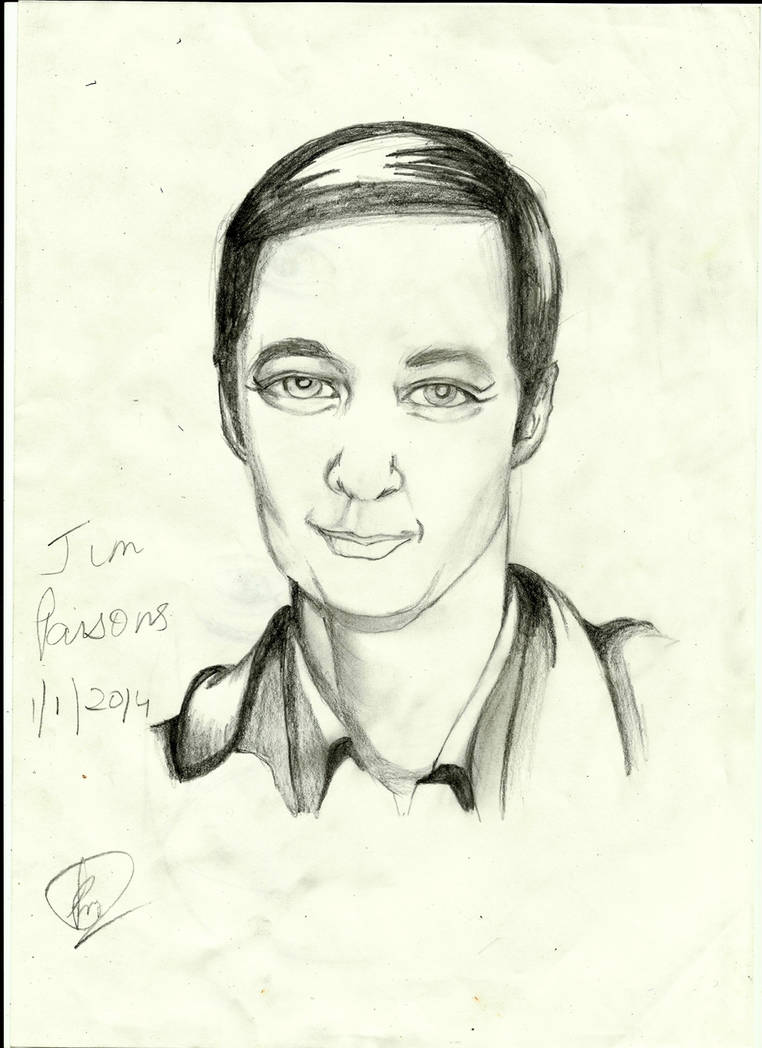 Jim Parsons sketch by Carl-Mark on DeviantArt