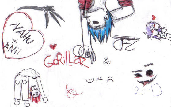 GORILLAZ RARO XD