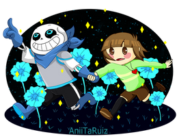 undersawap - Sans x Chara