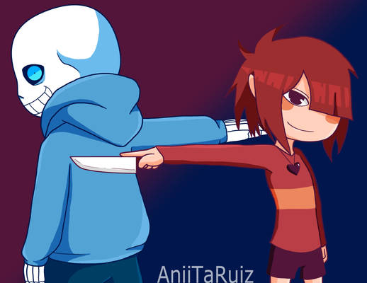 Sans x chara - Rivals