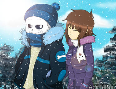 Sans X Frisk