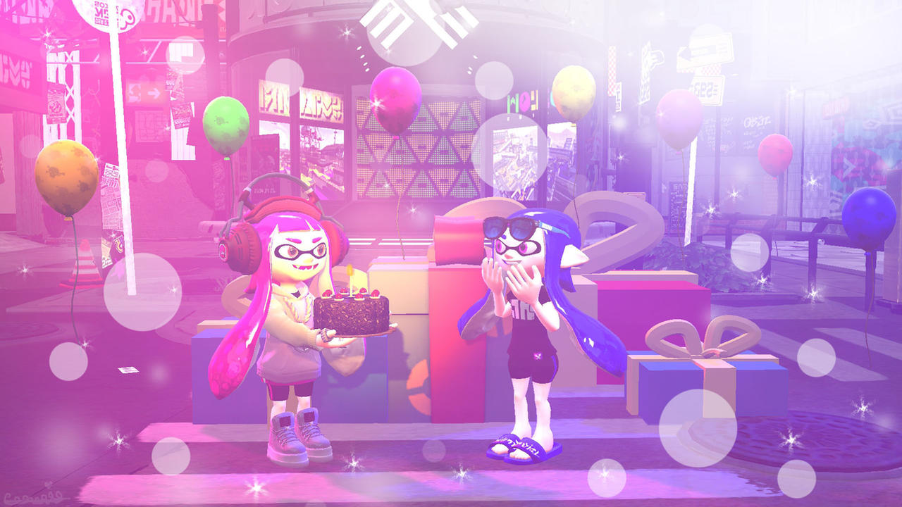 SFM Splatoon Happy Birthday Rarest26 (Gift) by SleepyGenesisChan212 on ...