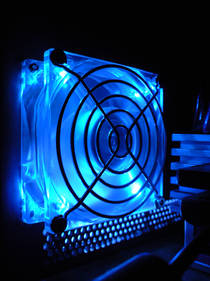 Blue Fan