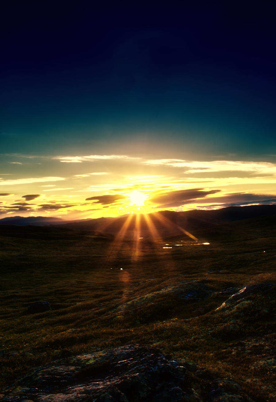 Skeikampen Sunset HDR