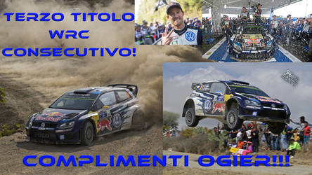 WRC Champion 2015 - S. Ogier!