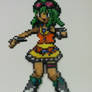 Perler Bead: Gumi Vocaloid