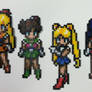 Perler Beads: Sailor Scouts