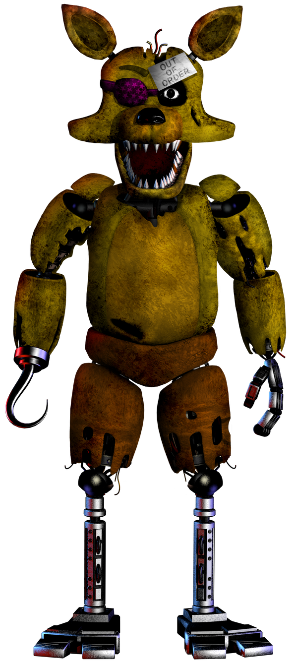 Stylized SpringFoxy (withered) by TbhIdk5555Official on DeviantArt
