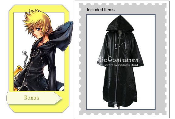 Kingdom Hearts roxas costume