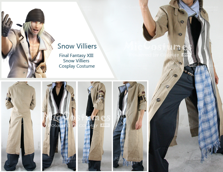 FF XIII Snow Villiers Cosplay