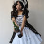 Infanta Lace Up Maid Cosplay Lolita Dress