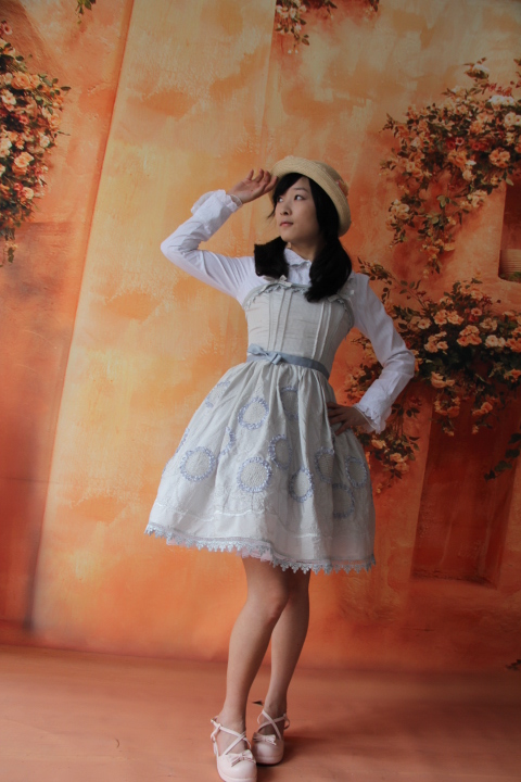 Infanta Sunflower Spaghetti Strap Lolita Dress