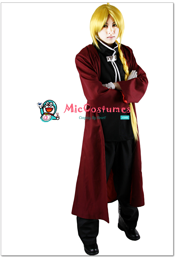 Fullmetal Alchemist Edward Elric Cosplay Costume
