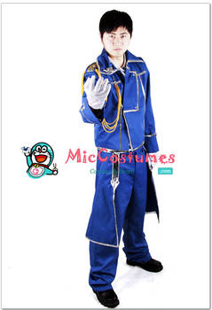 Fullmetal Alchemist Roy Mustang Cosplay Costume