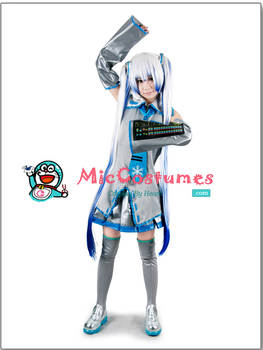 VOCALOID Family Snow Miku Cosplay