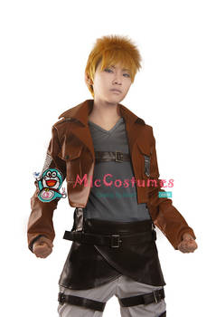 Attack on titan Reiner Braun Cosplay Costume