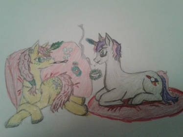 Mlp Fanart Savory Sweet and Digibrony