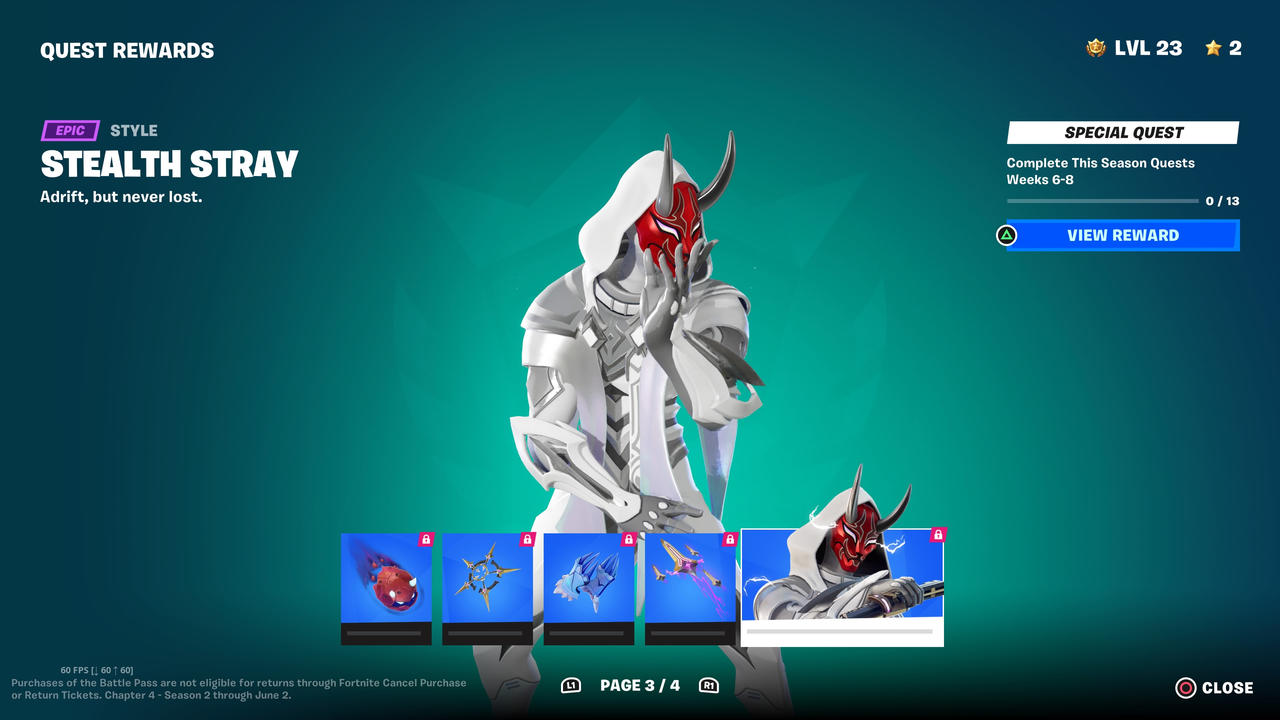 Fortnite Quest Rewards 3 by playstinja on DeviantArt
