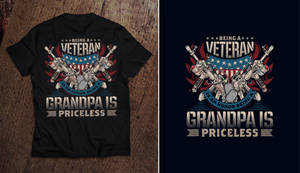 Veteran Grandpa T-shirt