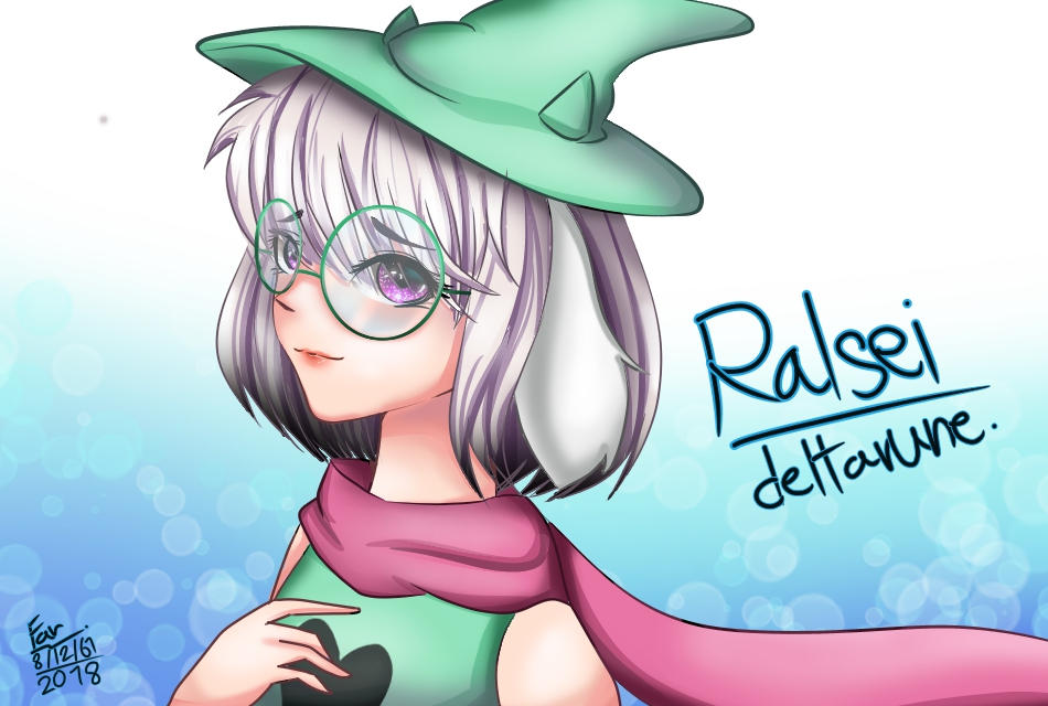 deltarune ralsei (ver.girl) fanart by CarabellCPS on DeviantArt
