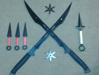 My new ninja weapons