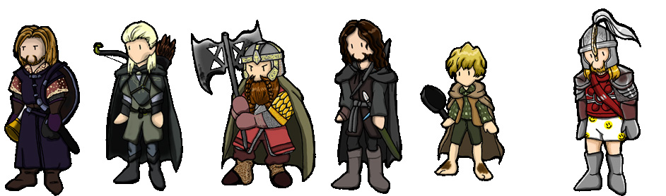 Lord of the Rings Chibis