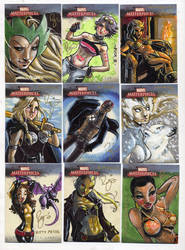 Marvel Masterpieces: set 1