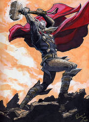 Thor Color Sketch