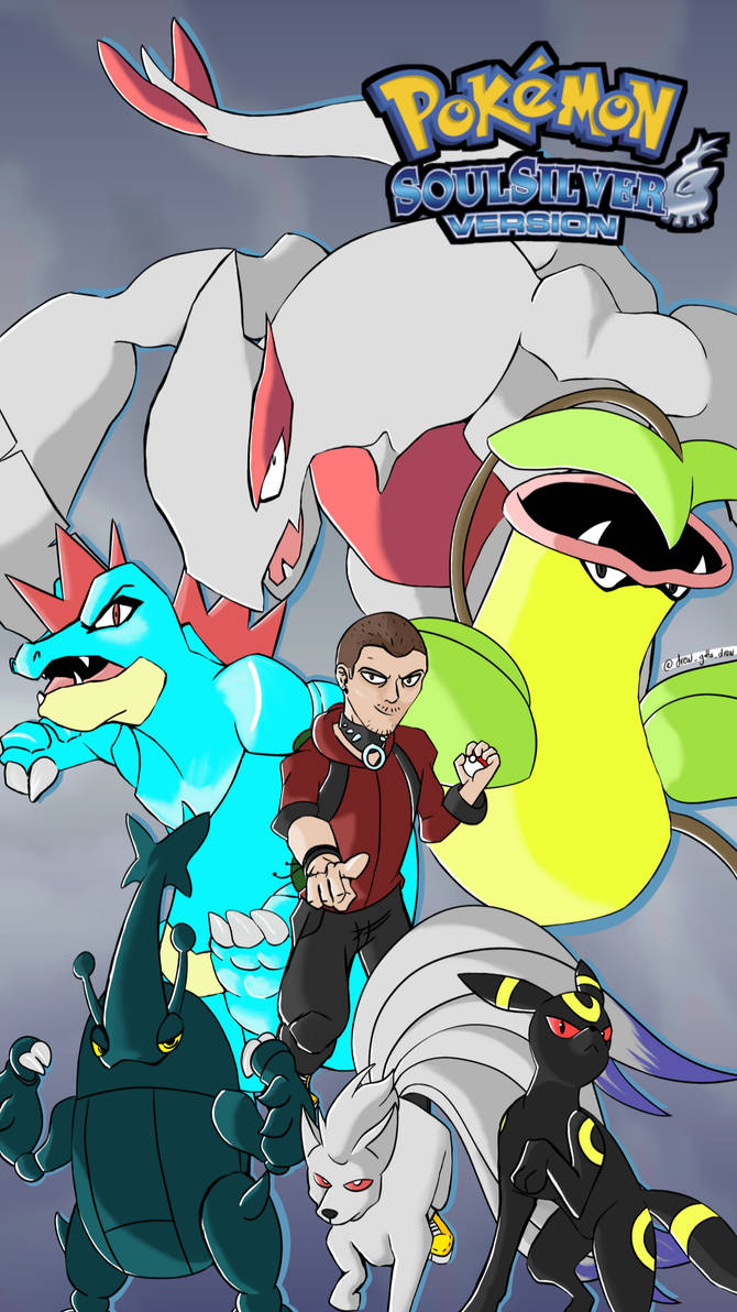 Pokemon SoulSilver Team by DrewGottaDraw on DeviantArt
