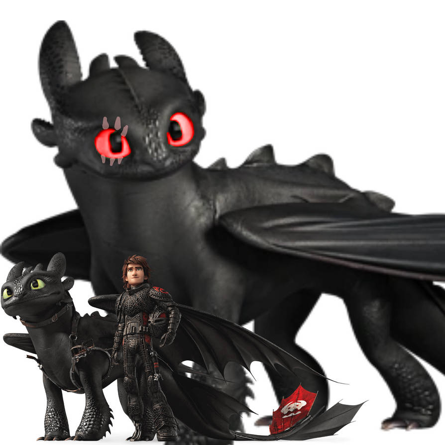 Shadow compared to Toothless and Hiccup by starthetrainer on DeviantArt