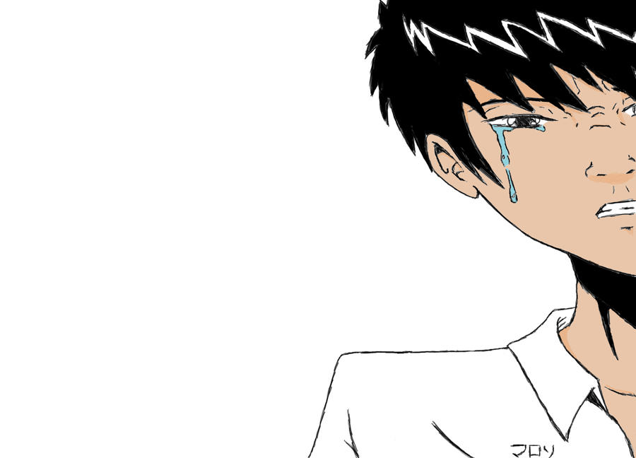 anime boy crying by sasuke-girl234 on DeviantArt