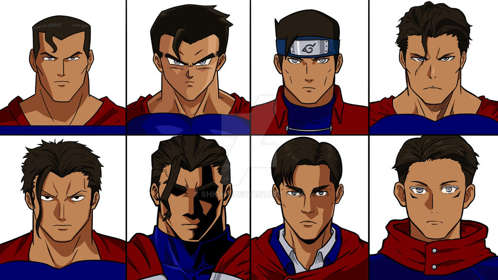 Superman in 8 Different Anime Styles - Part 2 by Shight on DeviantArt