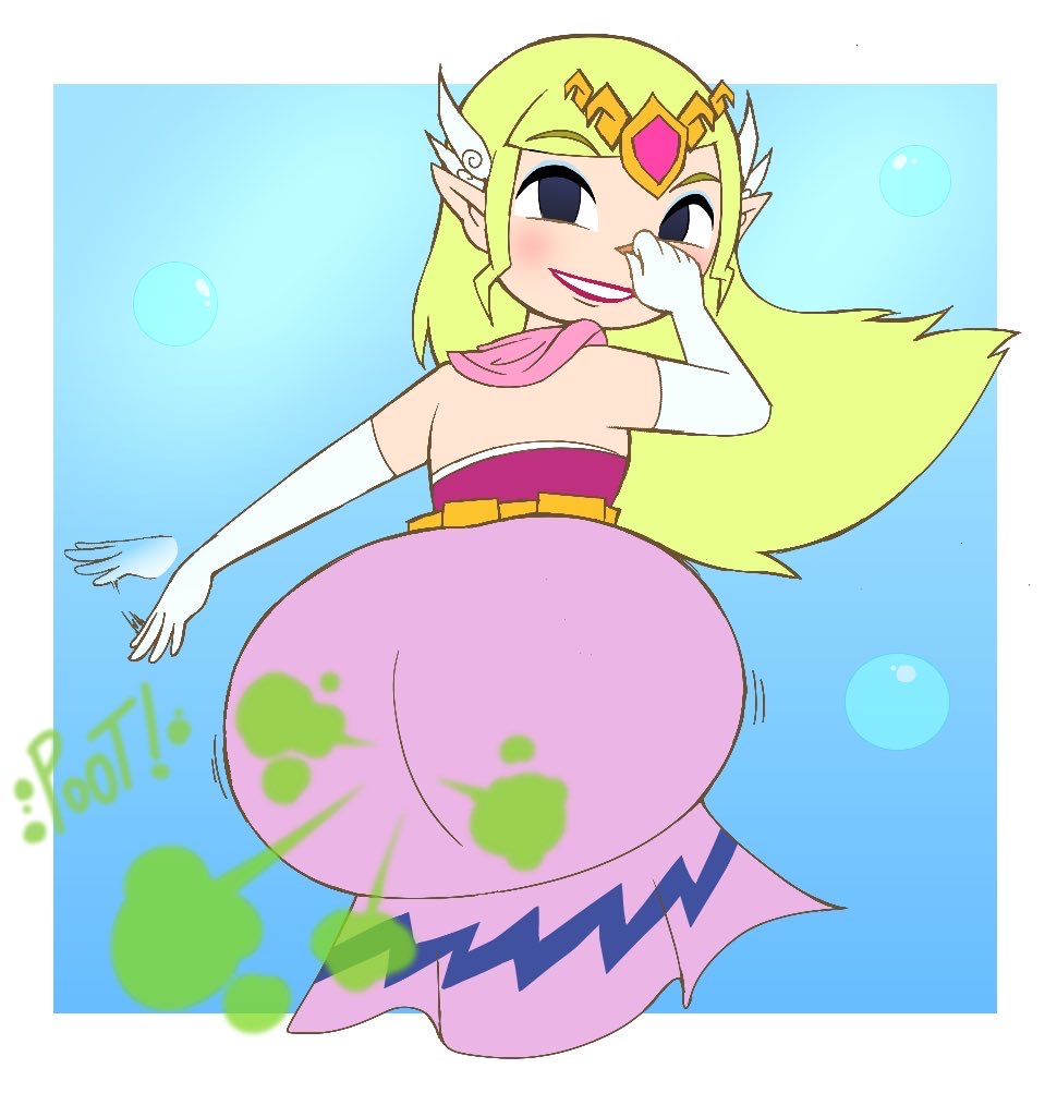 Zelda Burping Animation Toon Zelda little farting by FoxyMonika1995 on DeviantArt