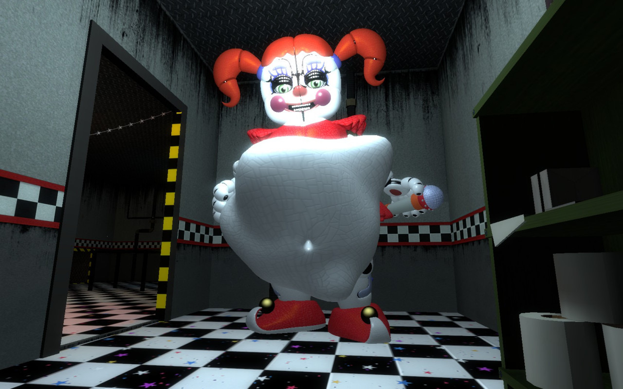 Circus Baby Inflation by FoxyMonika1995 on DeviantArt