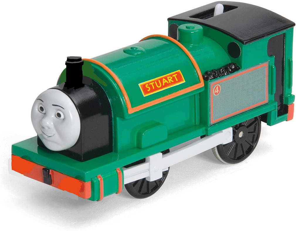 Trackmaster HIT Toys Stuart custom by LuthortheBlackEngine on DeviantArt