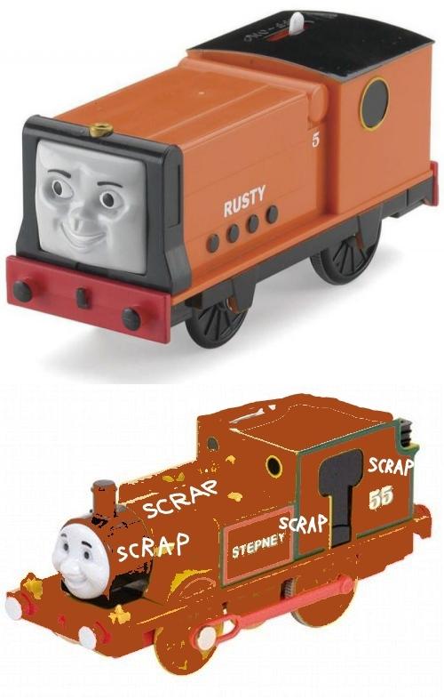 Trackmaster Rusty Amazon Trackmaster Rusty to the Rescue 2-pack by LuthortheBlackEngine on ...