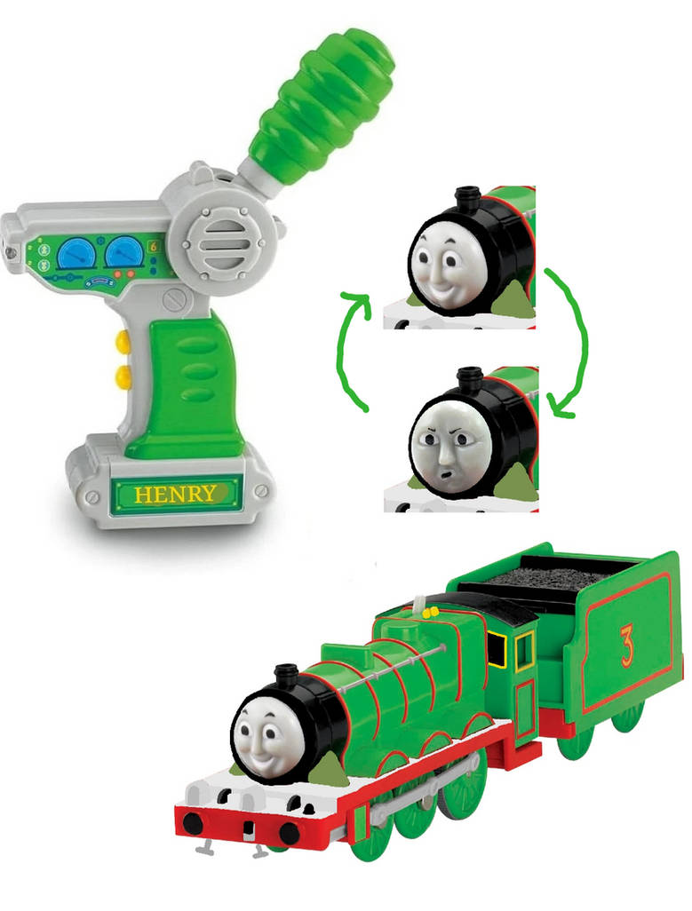 TrackMaster RC Flip Face Henry custom by LuthortheBlackEngine on DeviantArt