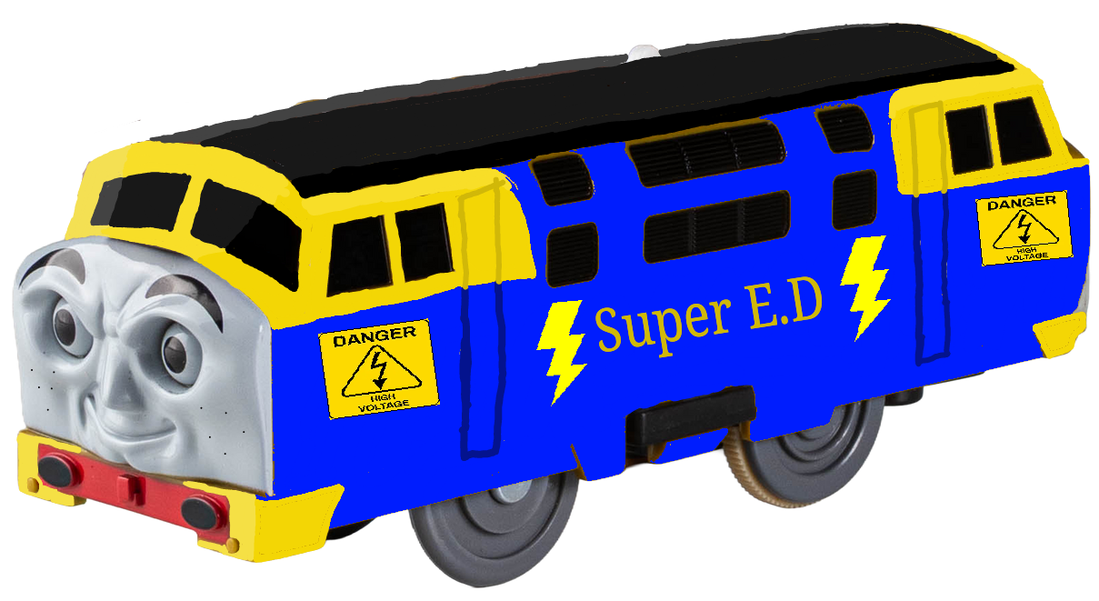 Plarail Super E.D Custom by LuthortheBlackEngine on DeviantArt