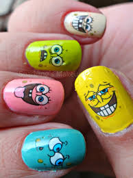 Easy Cartoon Nail Designs by SighStar on DeviantArt Easy Cartoon Nail Designs by SighStar on DeviantArt