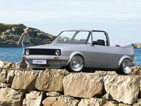 VW Golf MkI by AntVR6