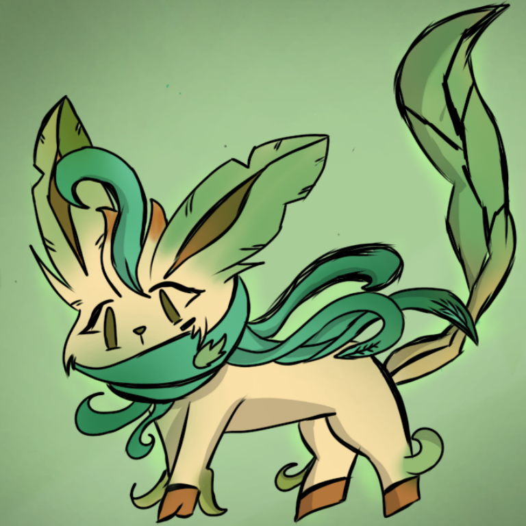 Leafia Leafeon pokemon fanart by Frickysky on DeviantArt