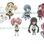 Madoka Keychains