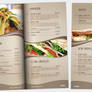 Cafe Mia Menu Design