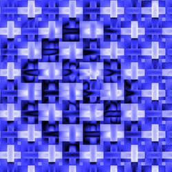 Blue Pixely