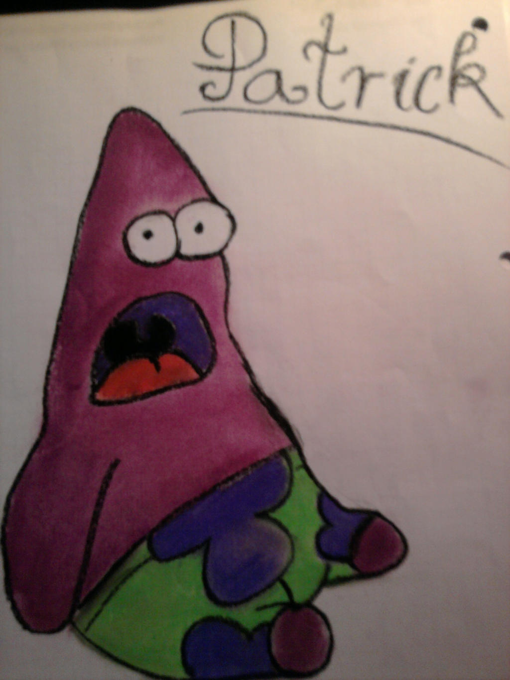 Realistic Patrick Deviantart Patrick by Loading4 on DeviantArt