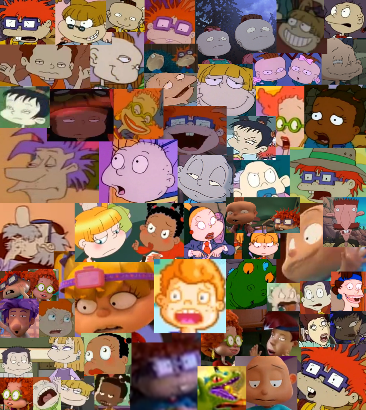 Rugrats 30th Anniversary Funny Face Collage by ThePkmnYPerson on DeviantArt