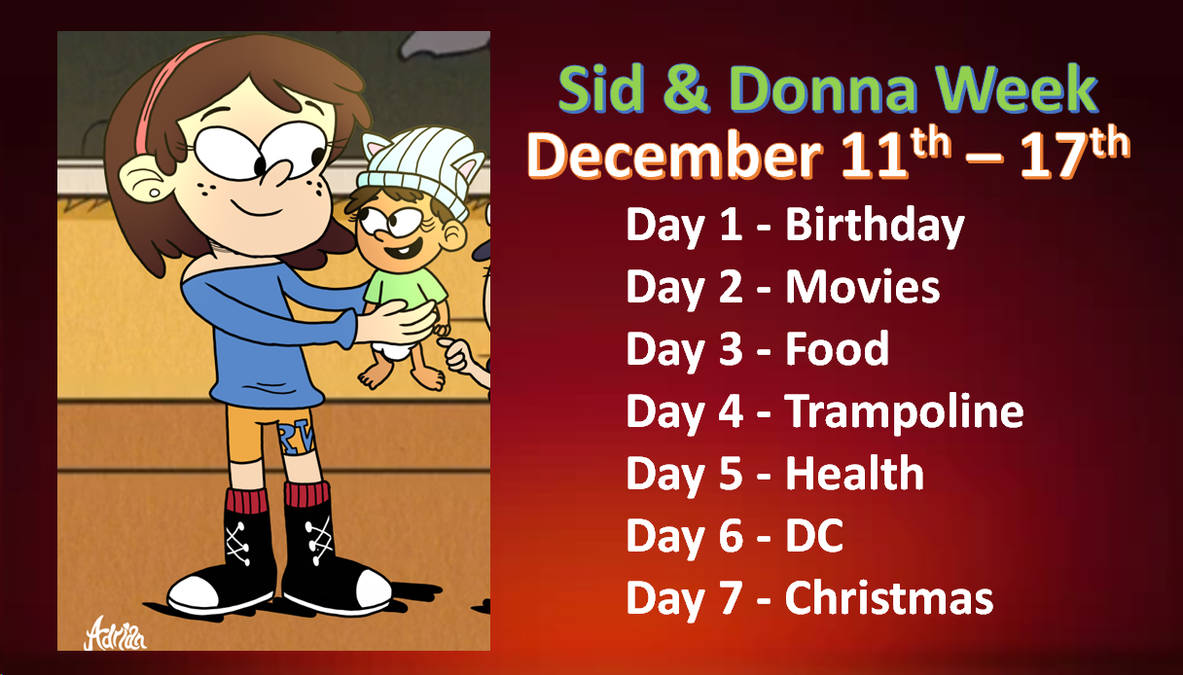 Sid and Donna Week Announcement Post by ThePkmnYPerson on DeviantArt